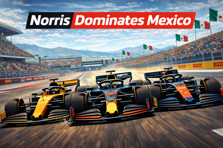 F1 Race in Mexico City 2025