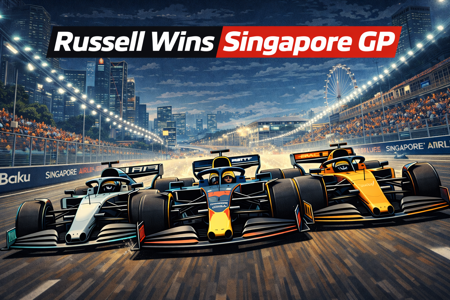 Singapore F1 Race 2025