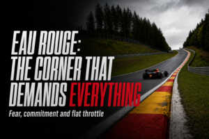 EAU ROUGE: THE CORNER THAT DEMANDS EVERYTHING — Fear, commitment and flat throttle