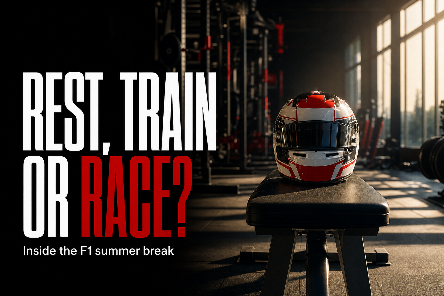 REST, TRAIN OR RACE? — Inside the F1 summer break