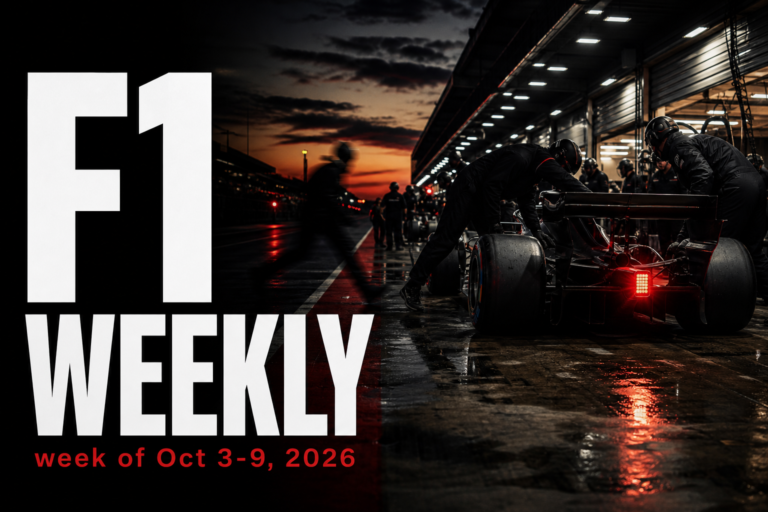 F1 Weekly Oct 3-9, 2026: RukiF1 news roundup