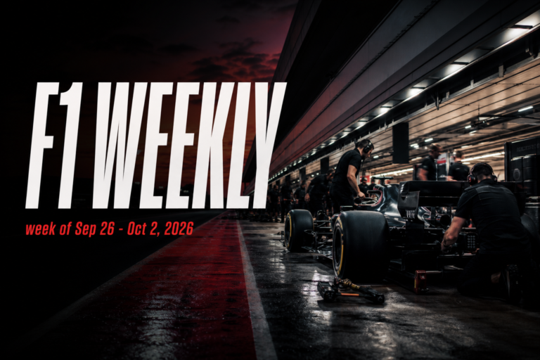 F1 Weekly Sep 26 - Oct 2, 2026: RukiF1 news roundup